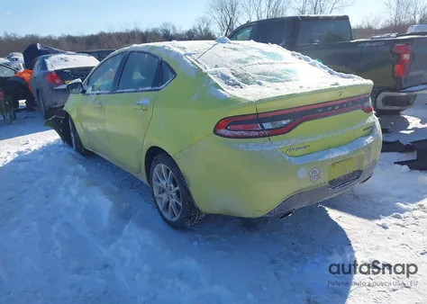 2013 Dodge Dart Rallye z USA, uszkodzony, nr VIN 1C3CDFBA4DD147743